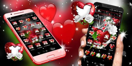 Love Heart Launcher Theme - Image screenshot of android app