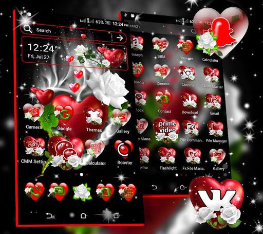 Love Heart Launcher Theme - عکس برنامه موبایلی اندروید