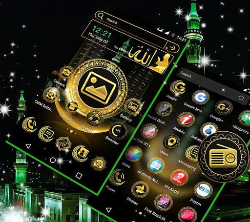 Makka Madina Launcher Theme - Image screenshot of android app