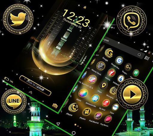 Makka Madina Launcher Theme - Image screenshot of android app