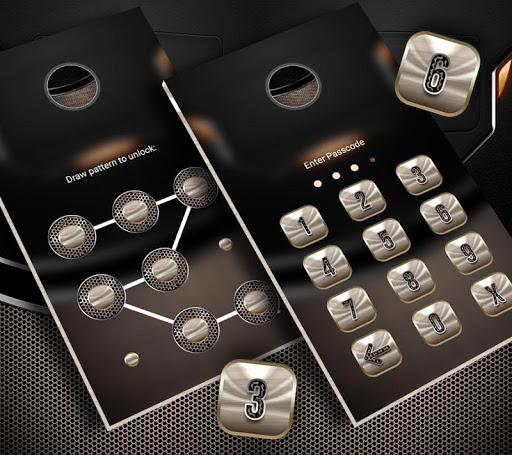 Metalic Launcher Theme - Image screenshot of android app