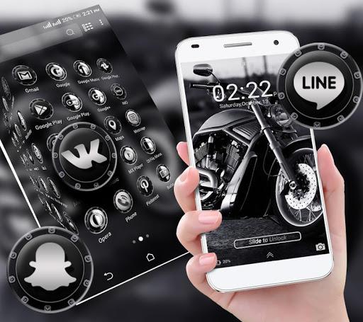 Motorbike Launcher Theme - عکس برنامه موبایلی اندروید