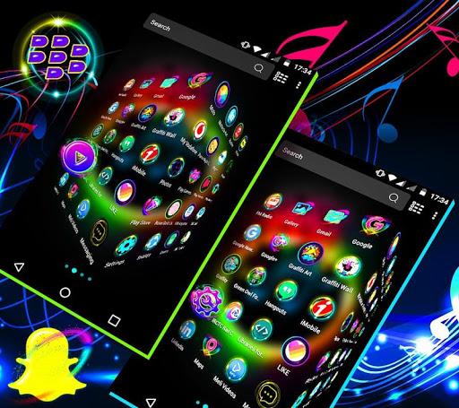 Music Launcher Theme - Image screenshot of android app