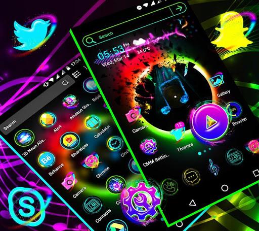 Music Launcher Theme - Image screenshot of android app
