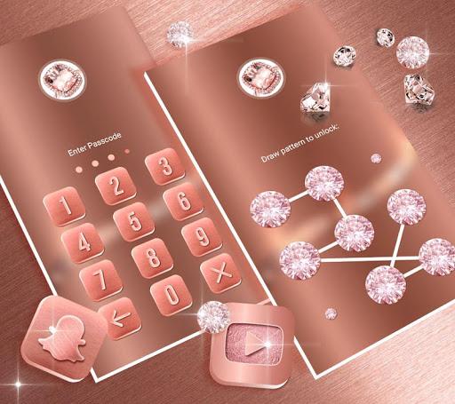 Rose Gold Launcher Theme - عکس برنامه موبایلی اندروید