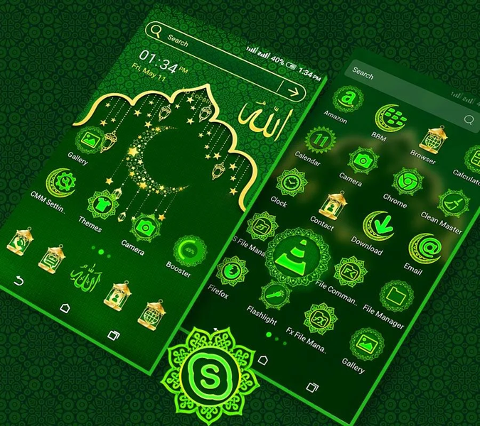 Ramadan Launcher Theme - Image screenshot of android app