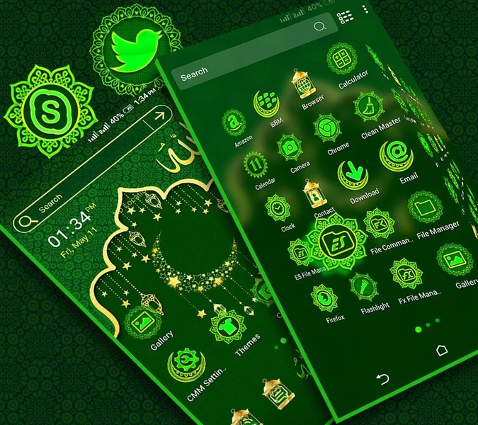 Ramadan Launcher Theme - عکس برنامه موبایلی اندروید