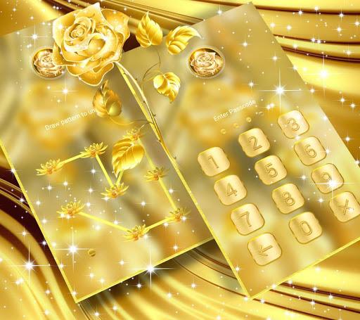 Golden Rose Launcher Theme - عکس برنامه موبایلی اندروید