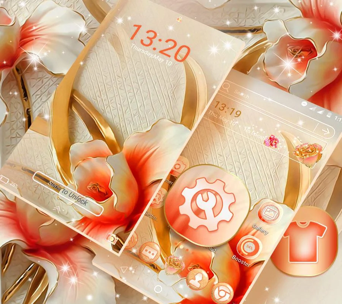 Rose Light Launcher Theme - عکس برنامه موبایلی اندروید