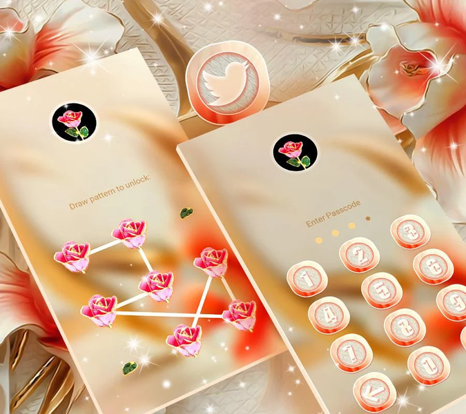 Rose Light Launcher Theme - عکس برنامه موبایلی اندروید