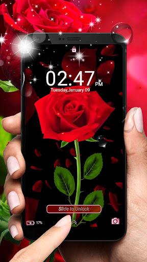 Rose Launcher Theme - Image screenshot of android app