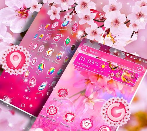 Sakura Launcher Theme - عکس برنامه موبایلی اندروید