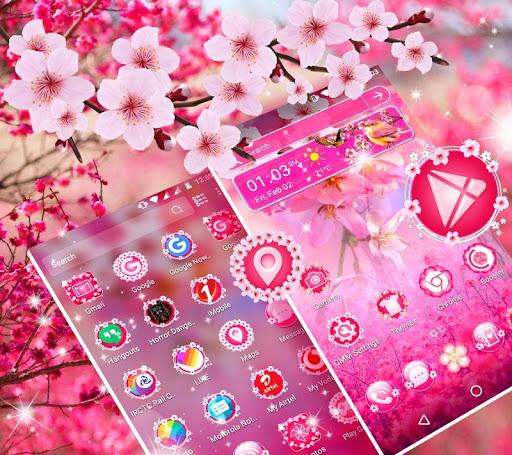 Sakura Launcher Theme - عکس برنامه موبایلی اندروید