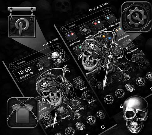Skull Devil Launcher Theme - عکس برنامه موبایلی اندروید