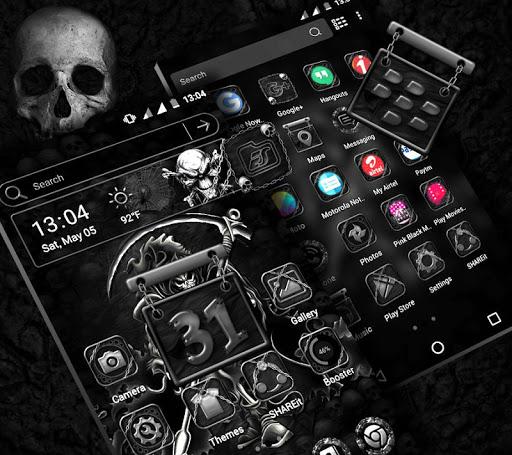 Skull Devil Launcher Theme - عکس برنامه موبایلی اندروید