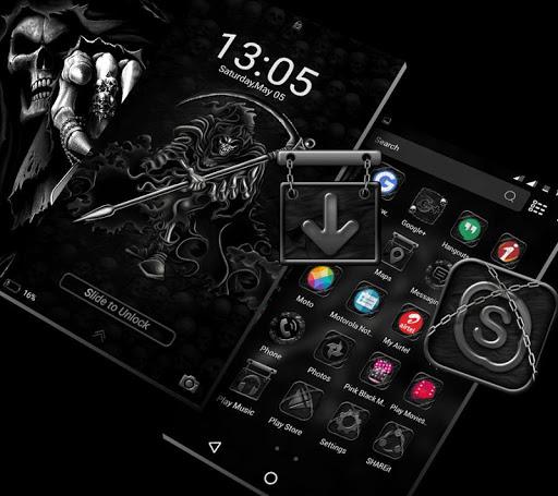 Skull Devil Launcher Theme - عکس برنامه موبایلی اندروید