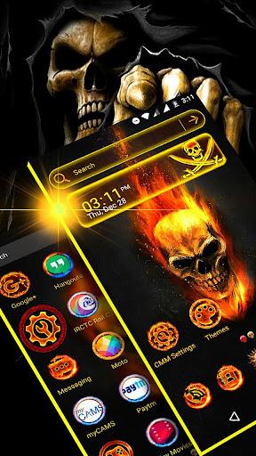 Skull Launcher Theme - Image screenshot of android app