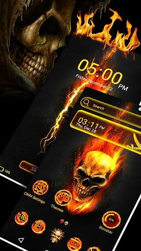 Skull Launcher Theme - Image screenshot of android app