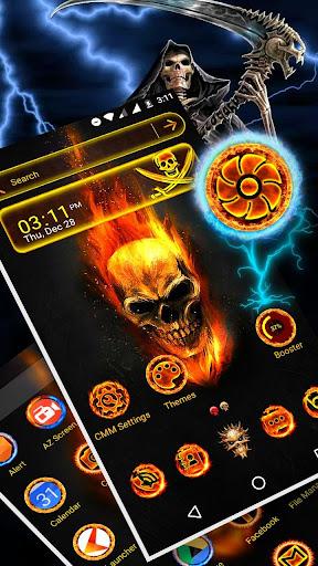 Skull Launcher Theme - Image screenshot of android app
