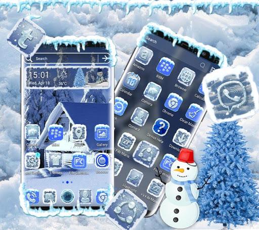 Ice Snow Launcher Theme - عکس برنامه موبایلی اندروید