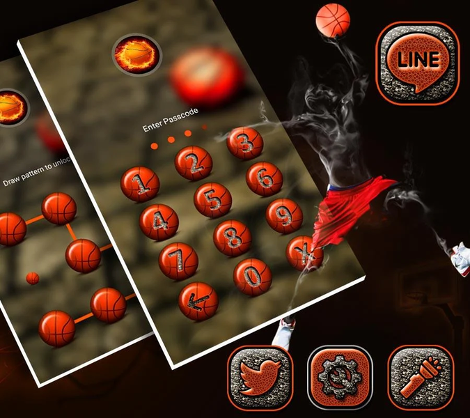 Street Ball Launcher Theme - عکس برنامه موبایلی اندروید