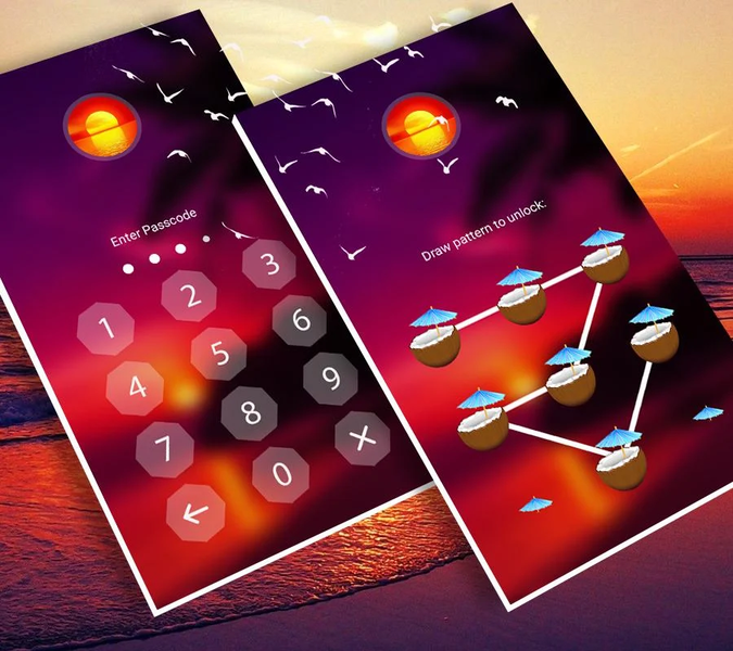 Sunset Launcher Theme - عکس برنامه موبایلی اندروید