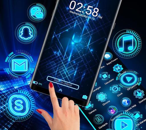 Technology Launcher Theme - عکس برنامه موبایلی اندروید