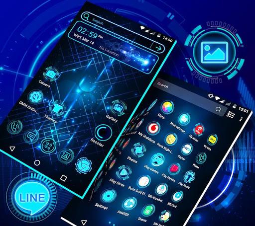 Technology Launcher Theme - عکس برنامه موبایلی اندروید