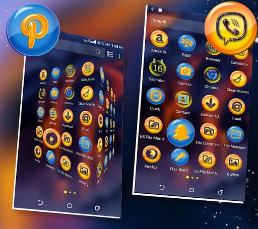 Volcano Hill Launcher Theme - عکس برنامه موبایلی اندروید