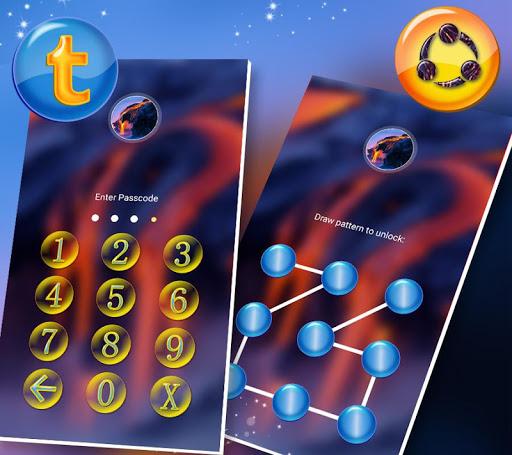 Volcano Hill Launcher Theme - عکس برنامه موبایلی اندروید