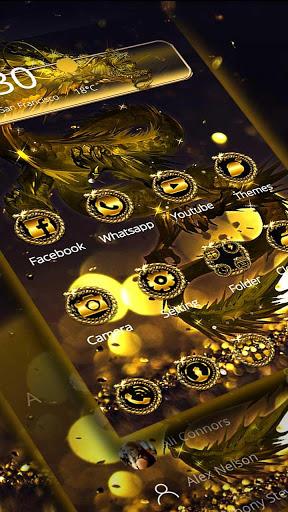 Golden Dragon Theme & Lock Screen - عکس برنامه موبایلی اندروید