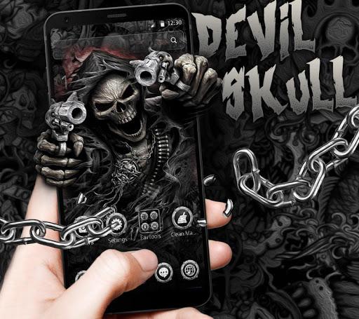 Hell Devil Death Skull Theme - Image screenshot of android app