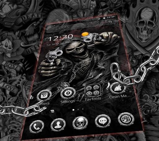 Hell Devil Death Skull Theme - عکس برنامه موبایلی اندروید