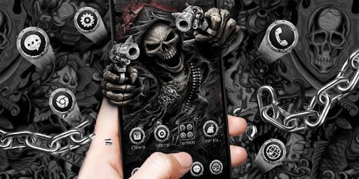 Hell Devil Death Skull Theme - عکس برنامه موبایلی اندروید