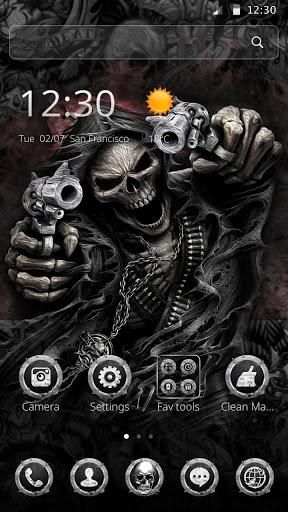 Hell Devil Death Skull Theme - عکس برنامه موبایلی اندروید