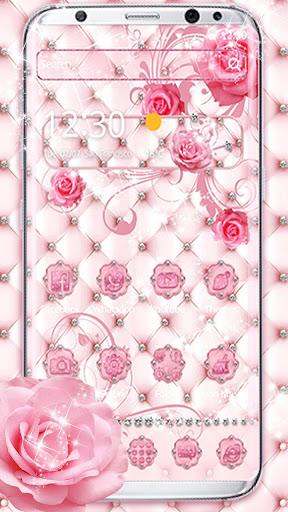 Diamond Rose Pink Theme - Image screenshot of android app