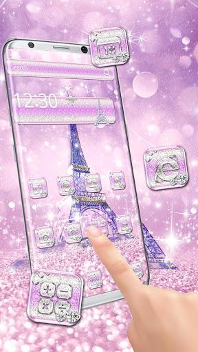 Beauty Glitter Paris Theme - عکس برنامه موبایلی اندروید