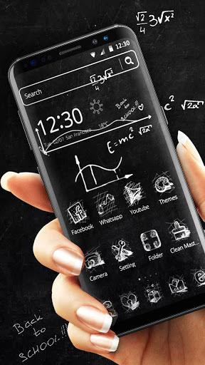 Blackboard Graffiti Theme - عکس برنامه موبایلی اندروید