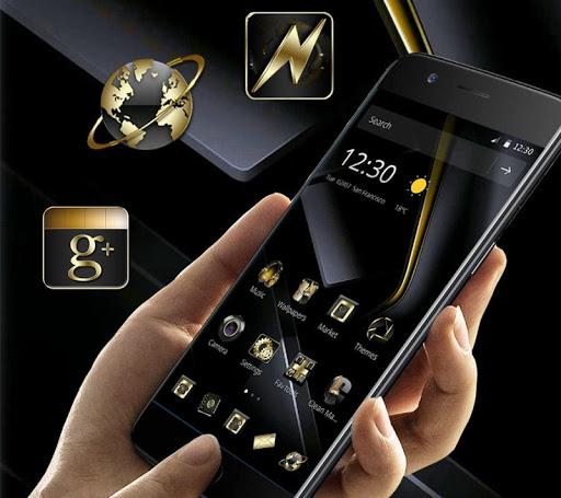 Gold Black Business Theme - عکس برنامه موبایلی اندروید