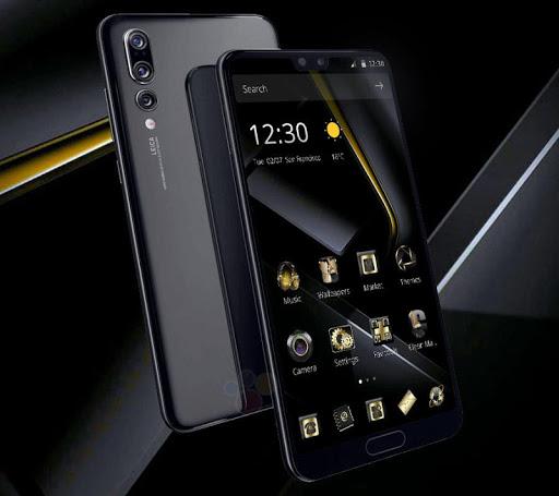 Gold Black Business Theme - Image screenshot of android app