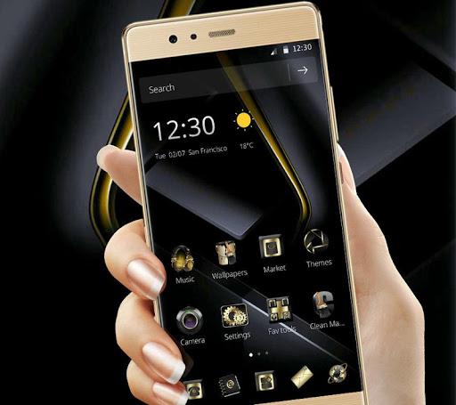 Gold Black Business Theme - عکس برنامه موبایلی اندروید