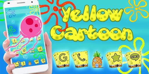 Yellow Cartoon Theme - عکس برنامه موبایلی اندروید