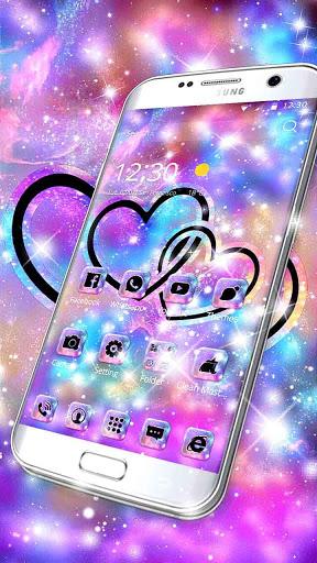 Galaxy Love Theme - Image screenshot of android app