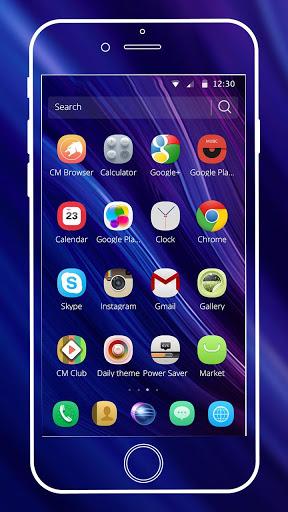 Blue Theme For Huawei P۳۰ - عکس برنامه موبایلی اندروید