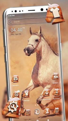 White Horse Launcher Theme - عکس برنامه موبایلی اندروید