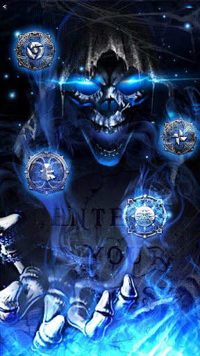 About Blue Fire Skull Ghost Rider Grim Reaper Wallpapers Google Play  version   Apptopia