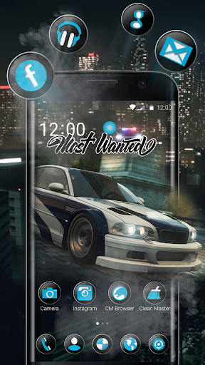 M۳ GTR Drift Car ۳D Launcher Screen - عکس برنامه موبایلی اندروید