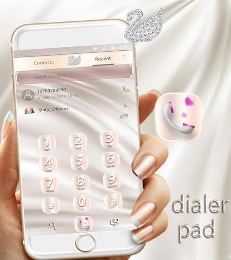 Silk White Gold Theme Elegance - عکس برنامه موبایلی اندروید