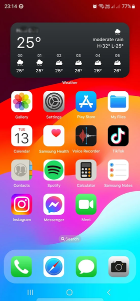 Launcher iOS 18 - عکس برنامه موبایلی اندروید