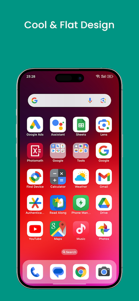 OS Launcher ۱۸ - Phone ۱۶ Max - عکس برنامه موبایلی اندروید